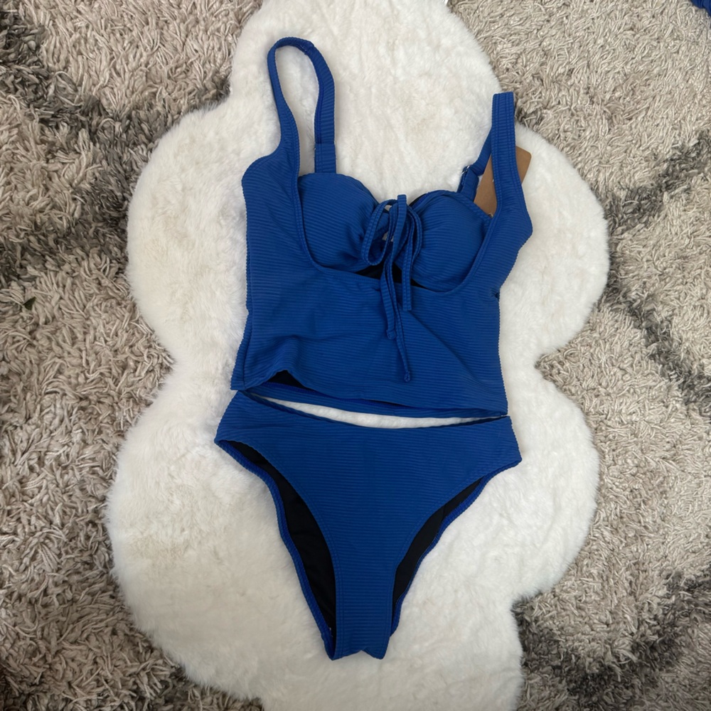Samiol Elegant Royal Blue Bikini Set S B10